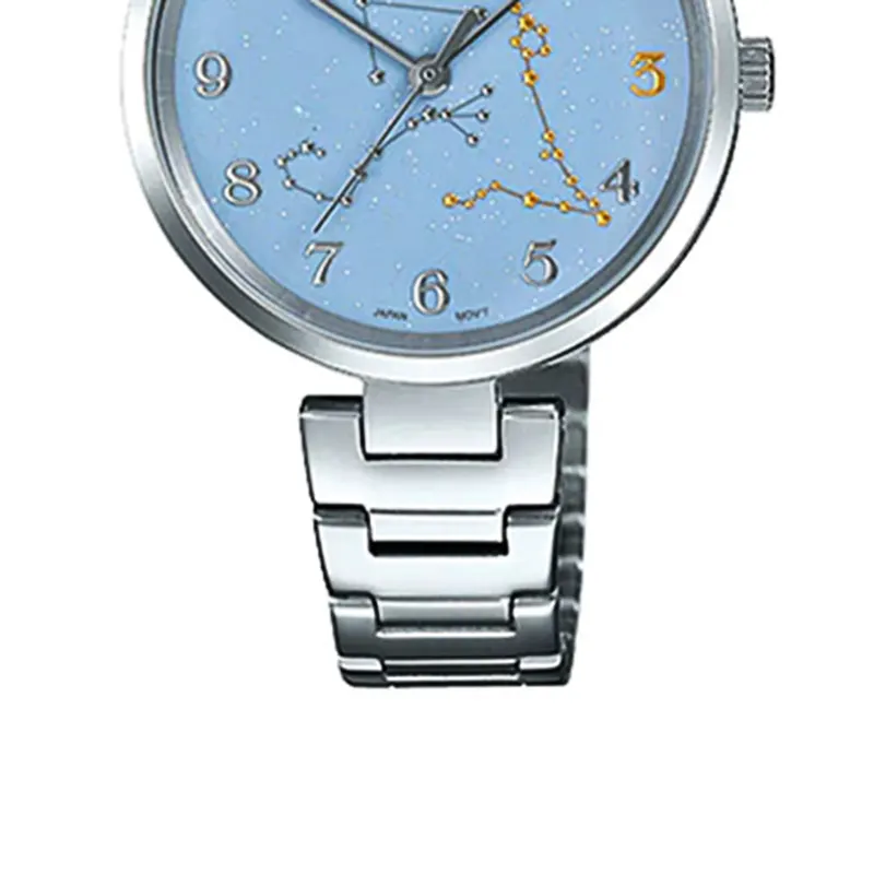 Casio Light Blue Dial Timekeeping Ladies Watch- LTP-E05D-2A